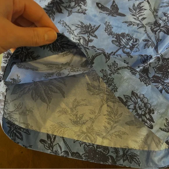 Peter Millar Collection Men's Blue Drawstring Blue Floral‎ Swim Shorts Size L - Picture 6 of 12